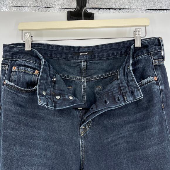 GRLFRND | Helena Straight Leg Jeans in Santi Dark Wash 30 - Picture 6 of 13